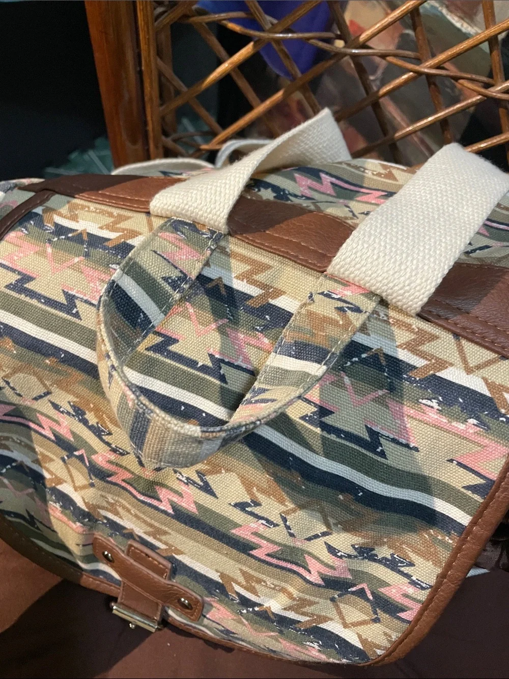 Steve Madden canvas backpack